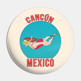 Cancun Mexico Pin