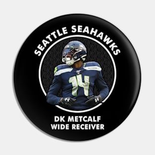 DK METCALF - WR - SEATTLE SEAHAWKS Pin