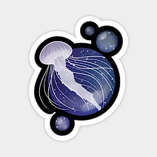 Starry Jellyfish Magnet