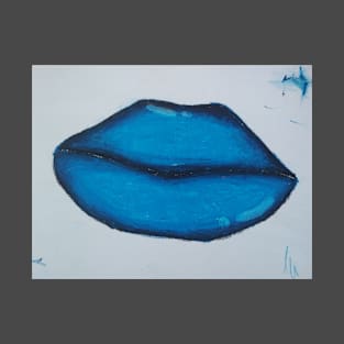 Blue Lips T-Shirt