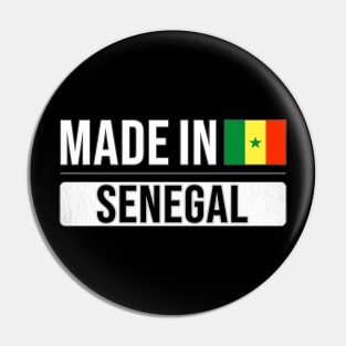 Made In Senegal - Gift for Senegalese With Roots From Senegal Pin