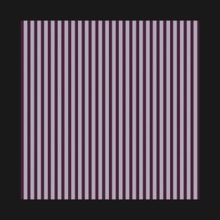 "Temptress" Stripe by Suzy Hager     Violet and Brown T-Shirt