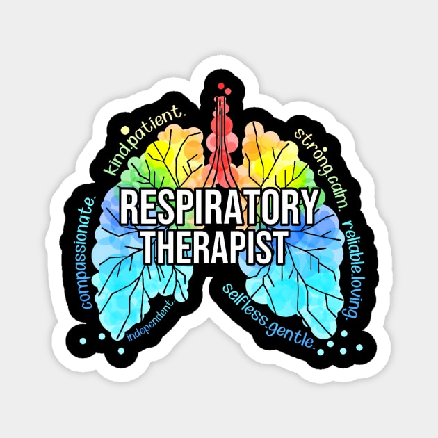 Respiratory Therapist Nurse Rt Lung Definition Mother'S Day Magnet by Zu Zu Xi Xi