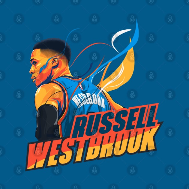 Russell Westbrook by bikonatics