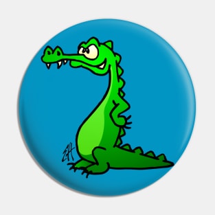 Crocodile Pin