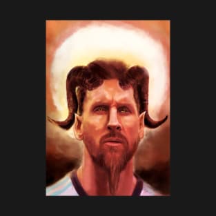 messi goat lord T-Shirt