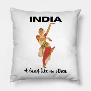 I Love India Pillow