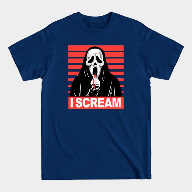 Disover I Scream - Scream Movie Ice Cream - T-Shirt