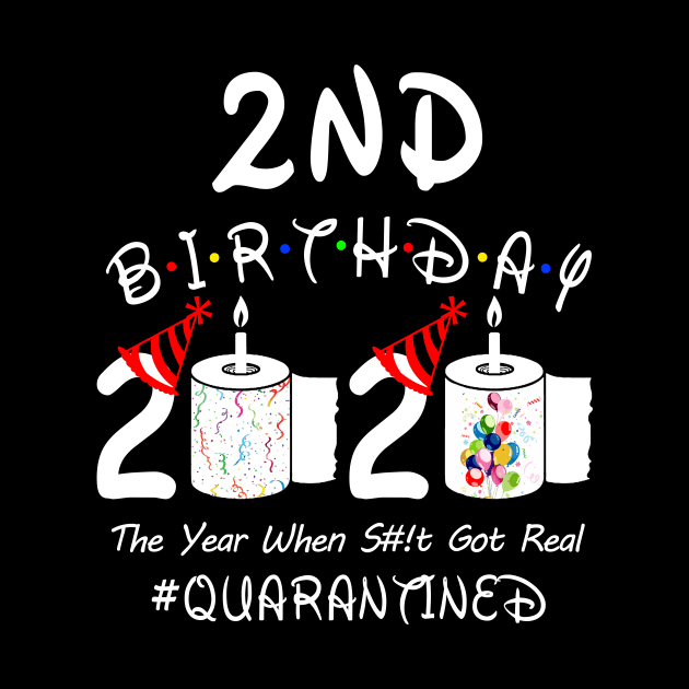 2nd Birthday 2020 The Year When Shit Got Real Quarantined by Rinte
