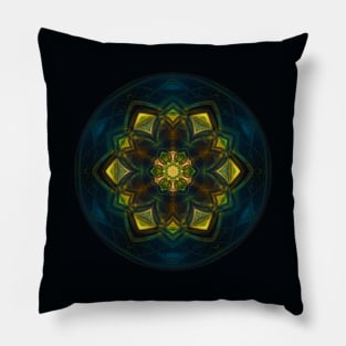 Steampunk Rose Pillow