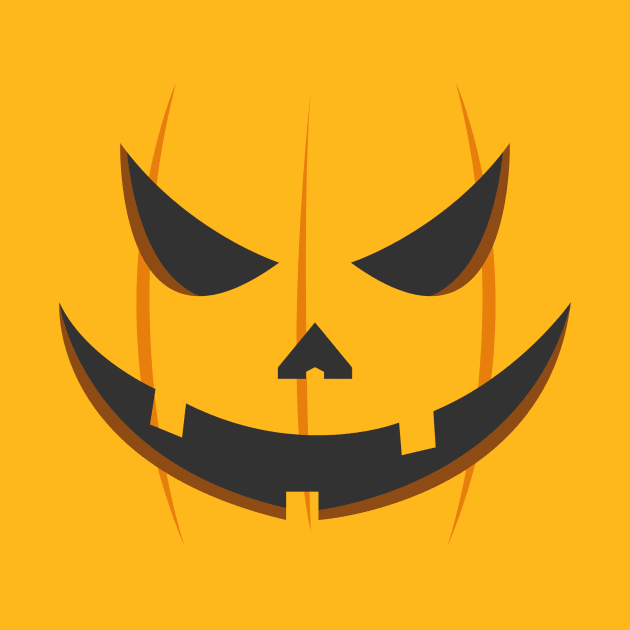 Halloween Jack O' Lantern Face by vladocar