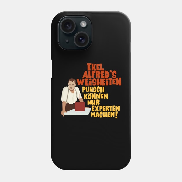 Alfred Tetzlaff - Ekel Alfred - Ein Herz und eine Seele Phone Case by Boogosh