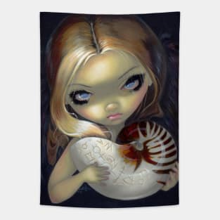 Creepy Cute Chibi with Magic Shell Tapestry