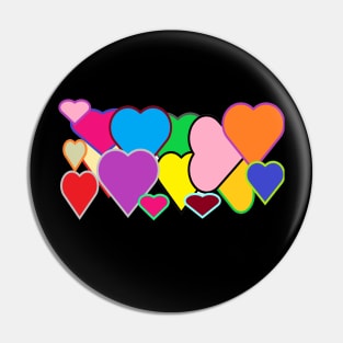 Colors of Love Pin