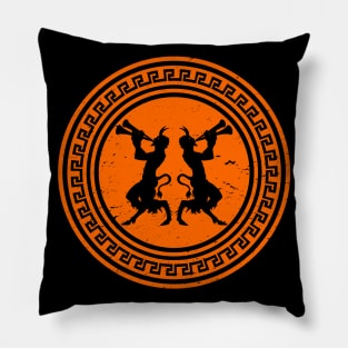 Satyr Shield Pillow