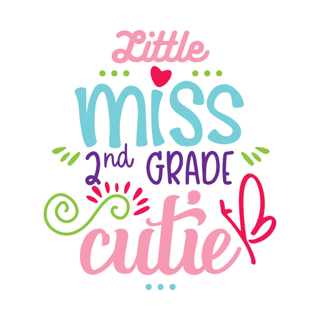 Little Miss 2nd Grade Cutie by danydesign