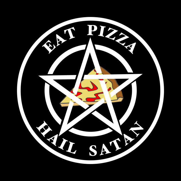 Eat Pizza Hail Satan by JeZeDe