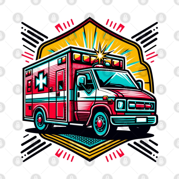 Ambulance by Vehicles-Art