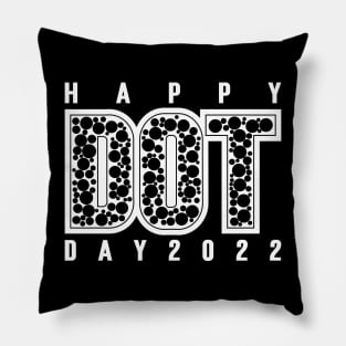 Happy Dot Day 2022 Pillow
