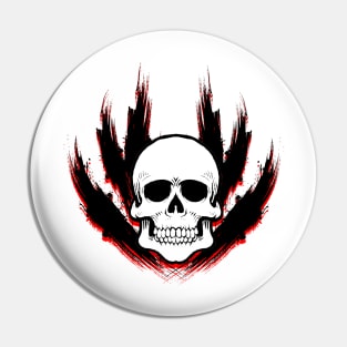 Skull Paint Pin