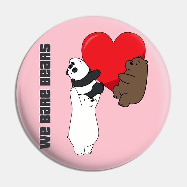 We Bare Bears Pin by Outland Origin