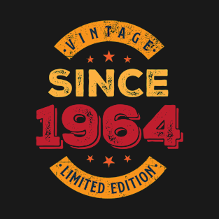 1964 Vintage Birthday gift T-Shirt