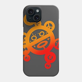 Red Taino Sun Phone Case