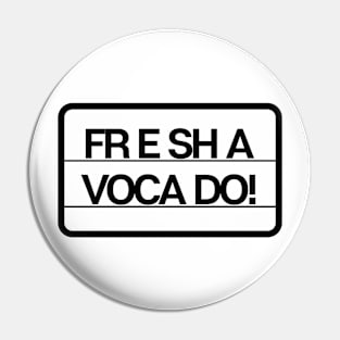 Fresh Avocado Pin