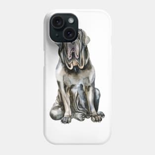 Black Mastiff Phone Case