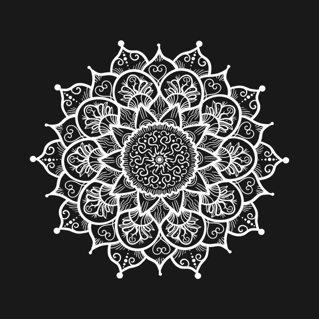 MANDALA WHITE by MattyCap