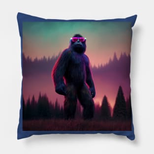 Dope Sasquatch in Nature Pillow