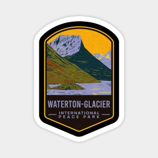 Waterton-Glacier International Peace Park Magnet