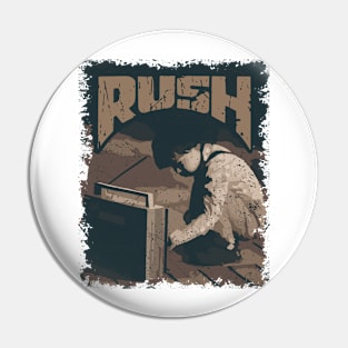 Rush Vintage Radio Pin