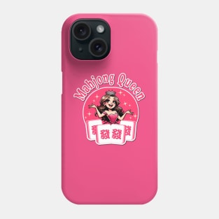 Pink Mahjong Queen Phone Case