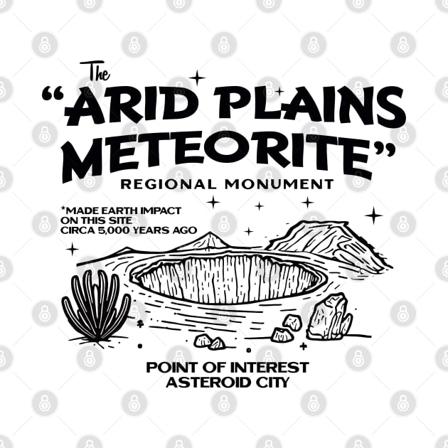 Arid Plains Meteorite by PopCultureShirts