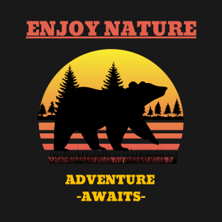 Outdoors Adventure Awaits T-Shirt