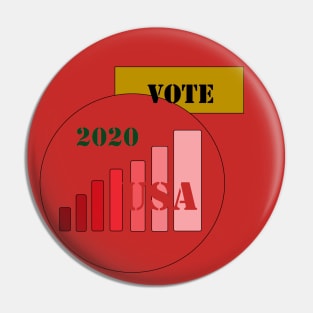 ELECTION USA 2020 Pin