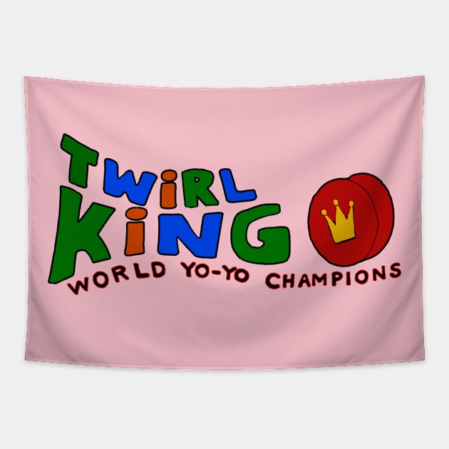 Twirl King Tapestry by THRILLHO