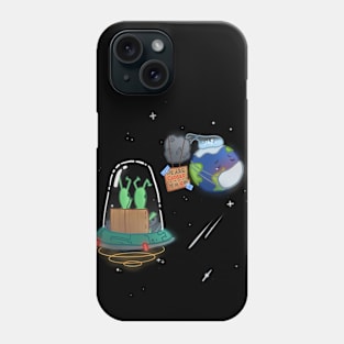 Sorry, Earth's closed! Phone Case
