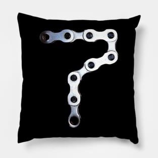 chain of seven Pillow