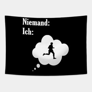 Niemand: Ich: Laufen Tapestry