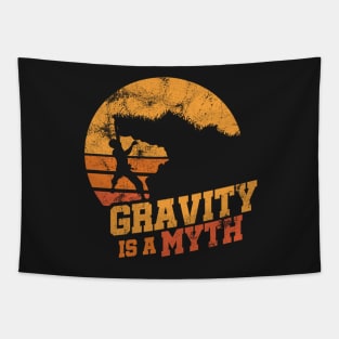 gravity is myth Tapestry