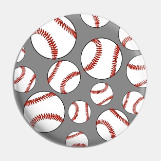 Baseballs Pin