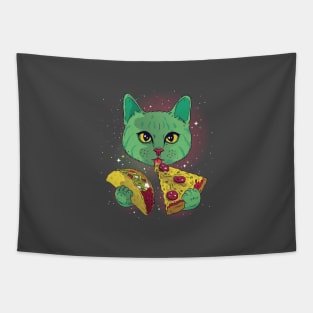 Cosmic Cat Tapestry