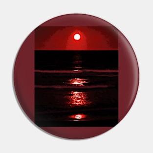 Capturing the Blood Moon Pin