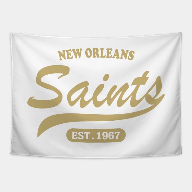 New Orleans Saints Classic Style Tapestry by genzzz72