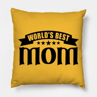 World's Best Mom Pillow