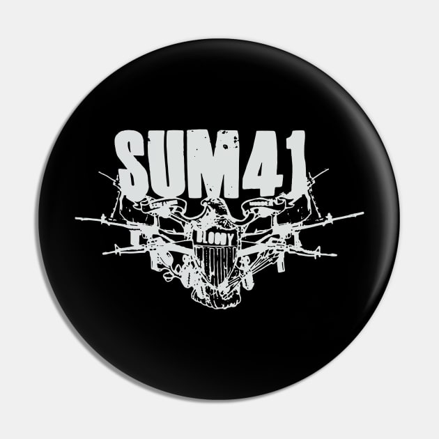 The Sum 41 Pin by Lula Pencil Art