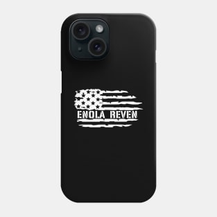 Enola Reven Flag White Phone Case