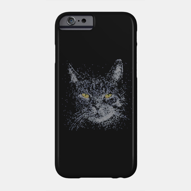 Fiber Optic Cat Cat Phone Case Teepublic
